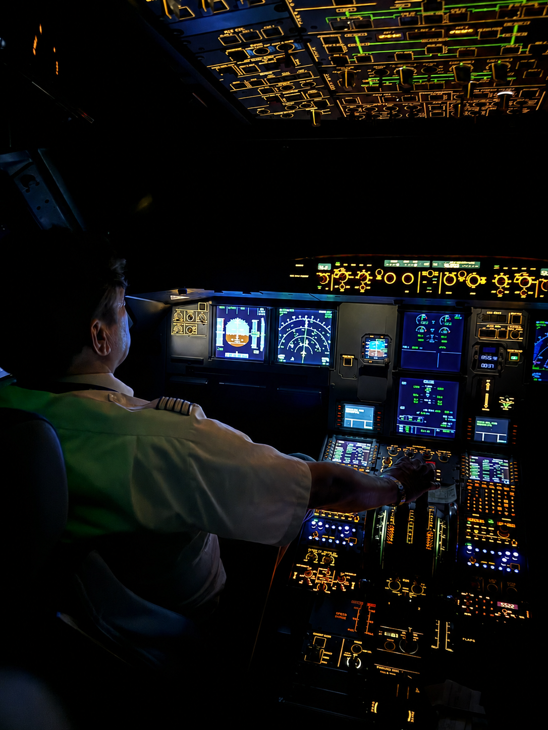 Night Flight Cockpit – COMMANDER OF CLARITY®